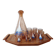 Art Deco liqueur service with boat motif