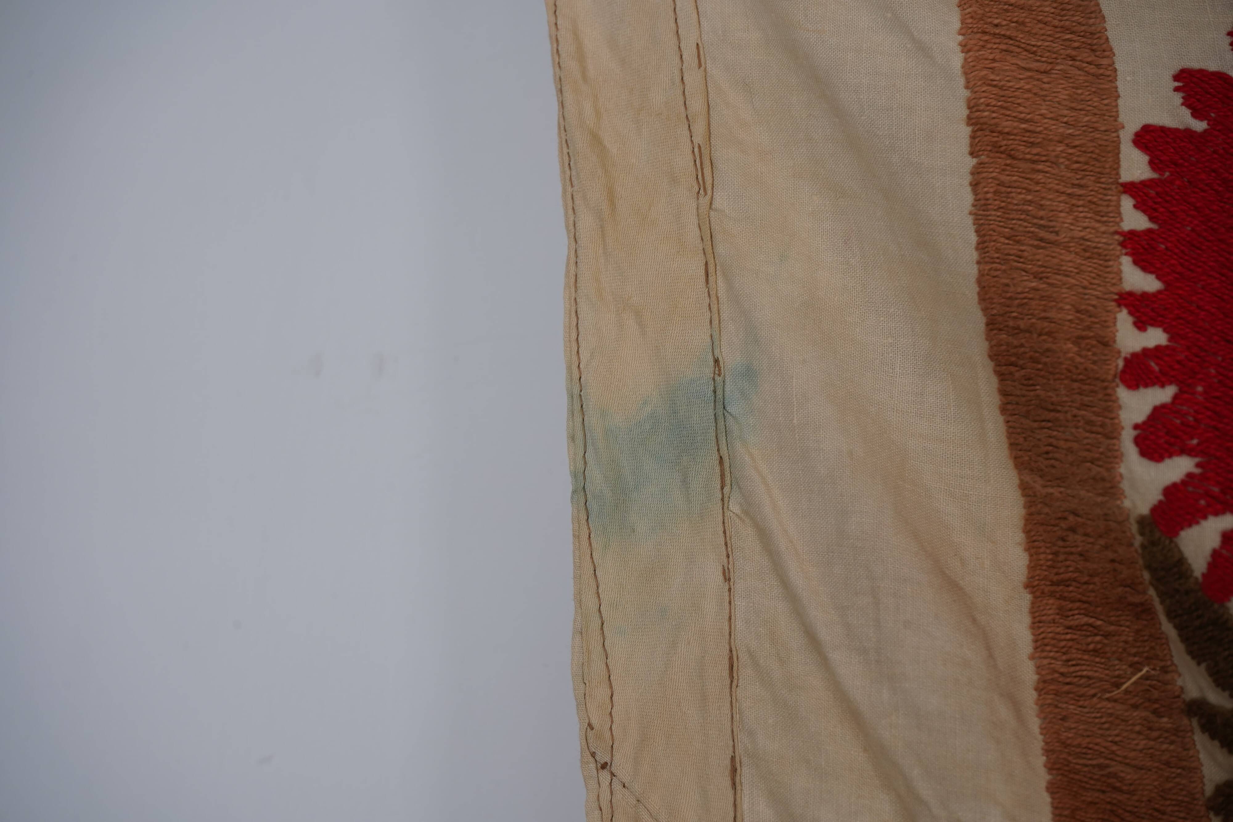 Hand-knotted rug, vintage Turkish rug 228x355 cm