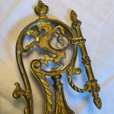 Bronze candlesticks