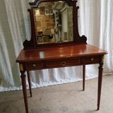 Old mahogany dressing table