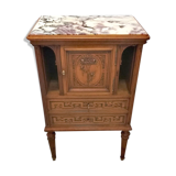 Chevet en citronnier de style Louis XVI