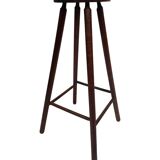 Vintage barstool, wood, 60s
