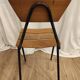 Old vintage children's chair from the 50s