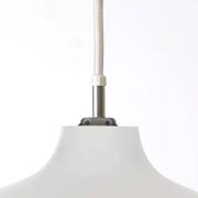 Danish suspension in opal model Wohlert Ø 30 cm. Vintage
