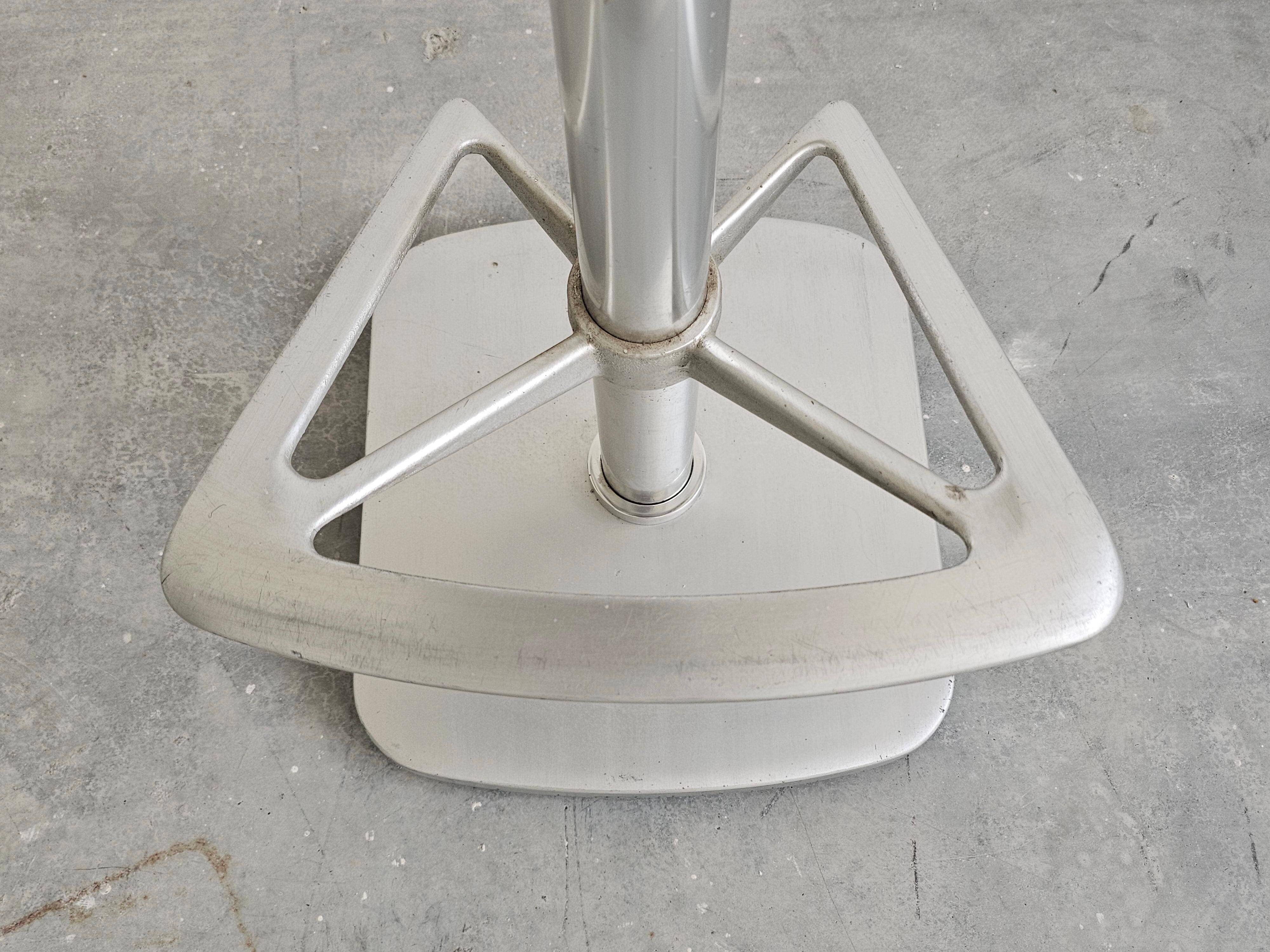 Postmodern pair of bar stools Indecasa by Joan Casas from the 1980s.