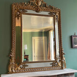 Fireplace mirror