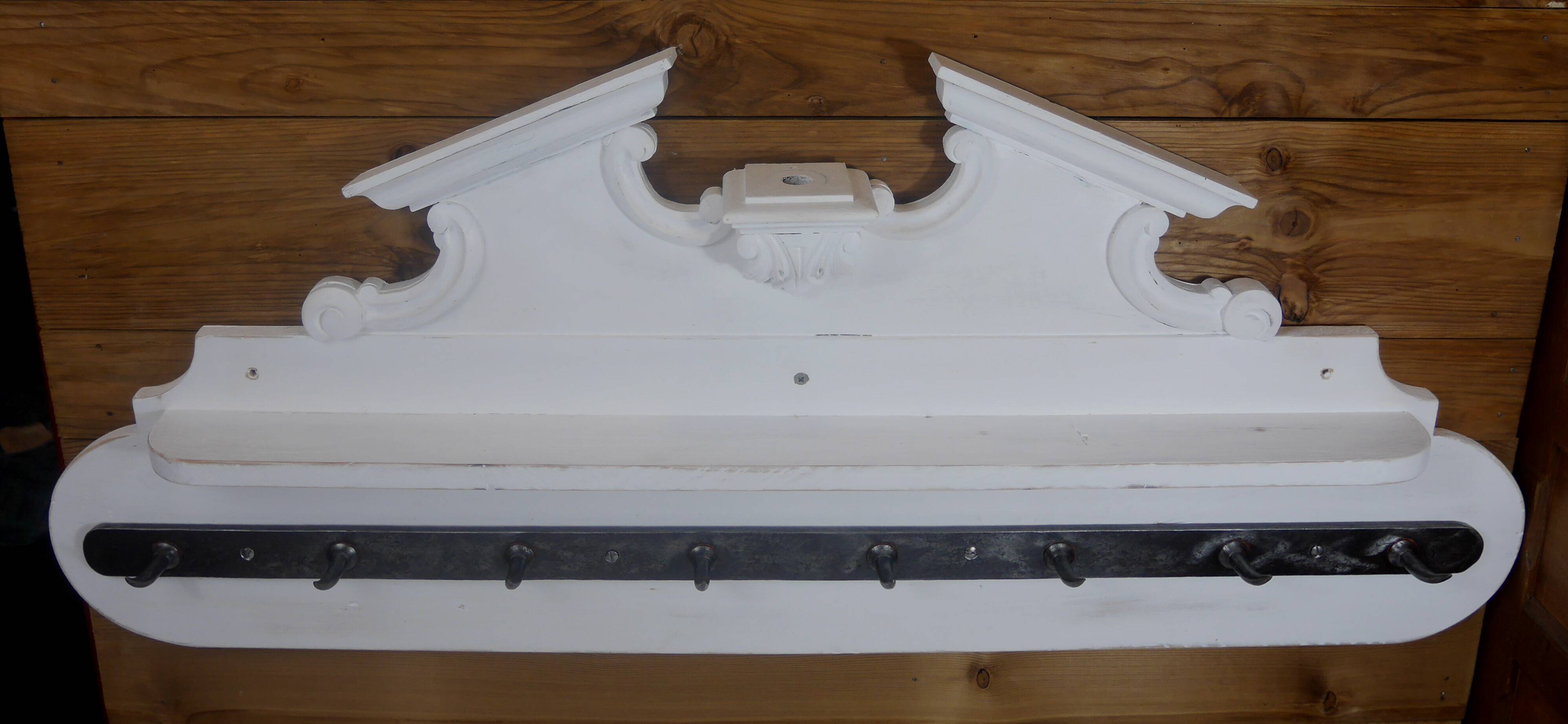 Old credence crochet display charcuterie