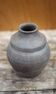 Vintage clay vase, minimalist vase, brutalist vase, collection, pottery