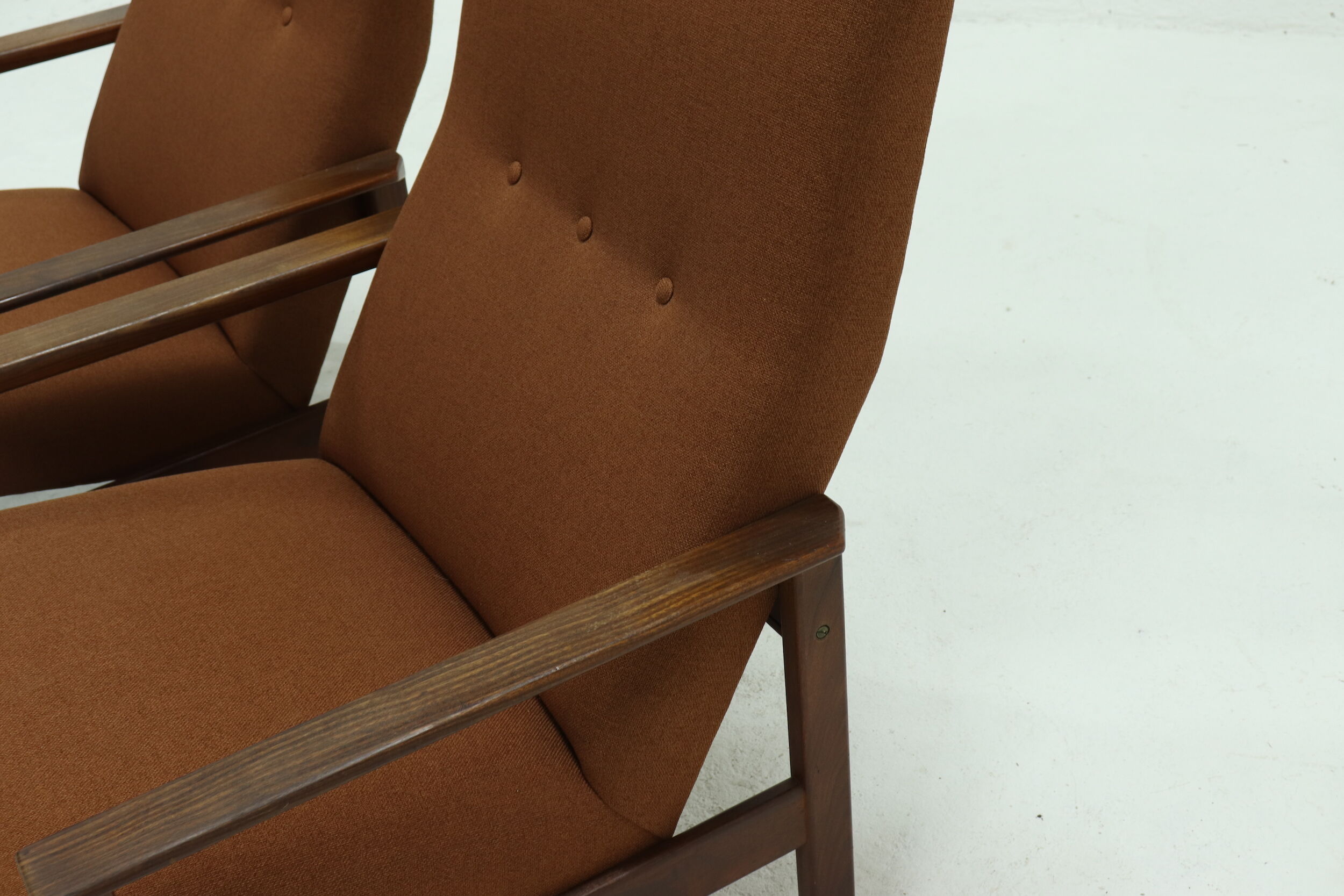 Set of 2 Pastoe FU06 Armchairs by Yngve Ekström 1960s