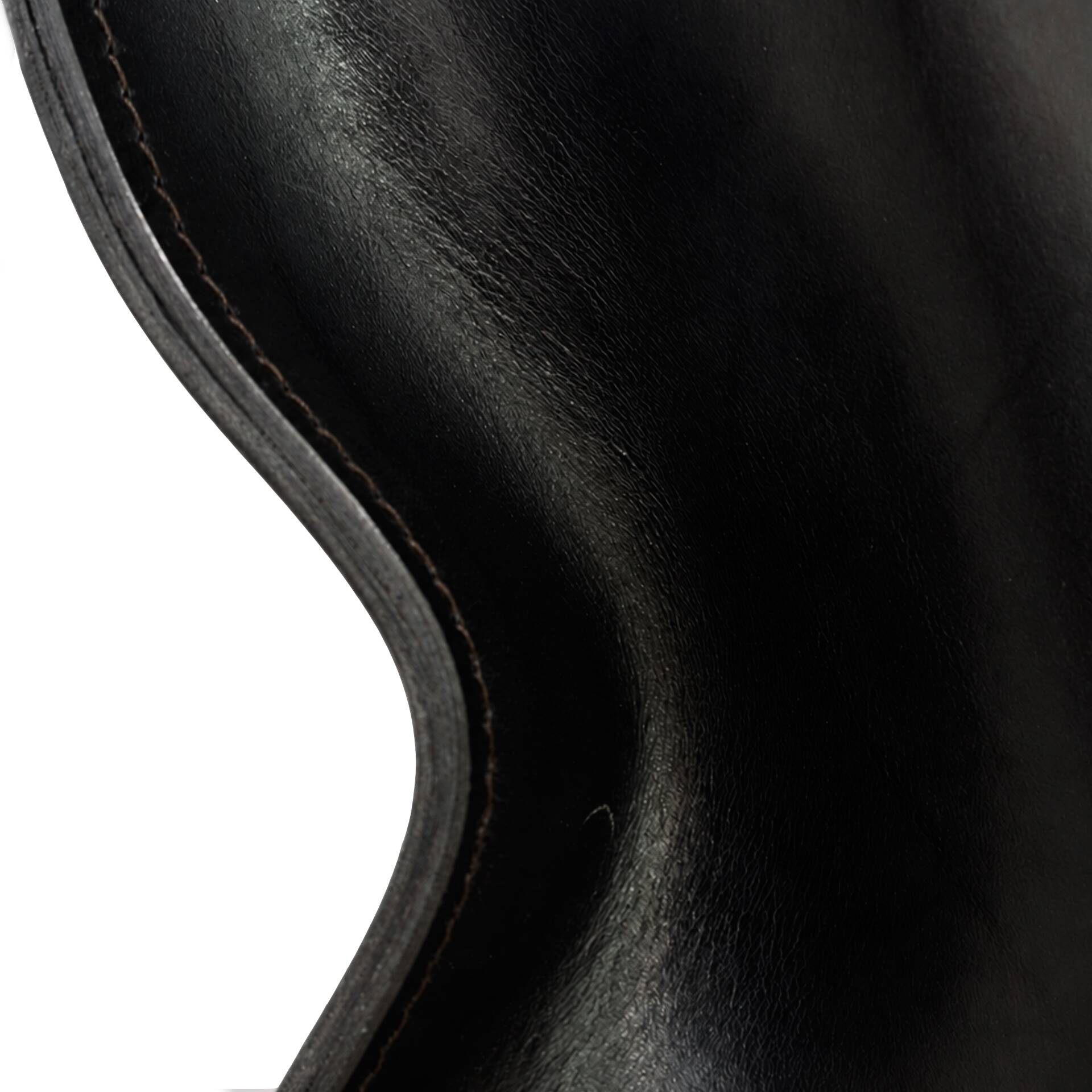Contemporary Jordi Ribaudí Black Natural Leather Wall Sculpture, 2025
