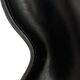 Contemporary Jordi Ribaudí Black Natural Leather Wall Sculpture, 2025