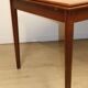 Danish Scandinavian extendable dining table in teak, 1960.