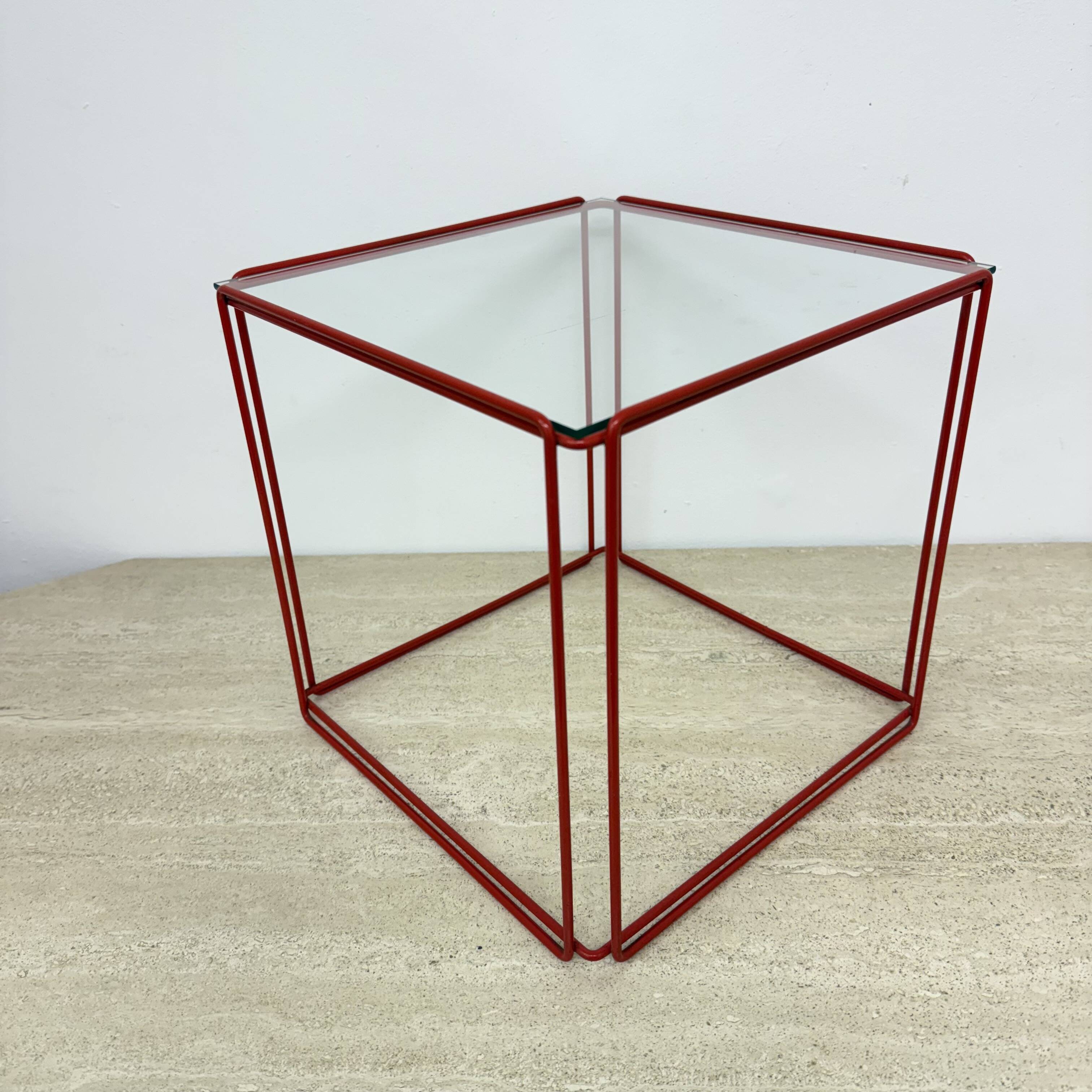 Max Sauze isocele side table , 1970s