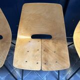 Pierre Guariche ARP Steiner Barrel Chairs x4