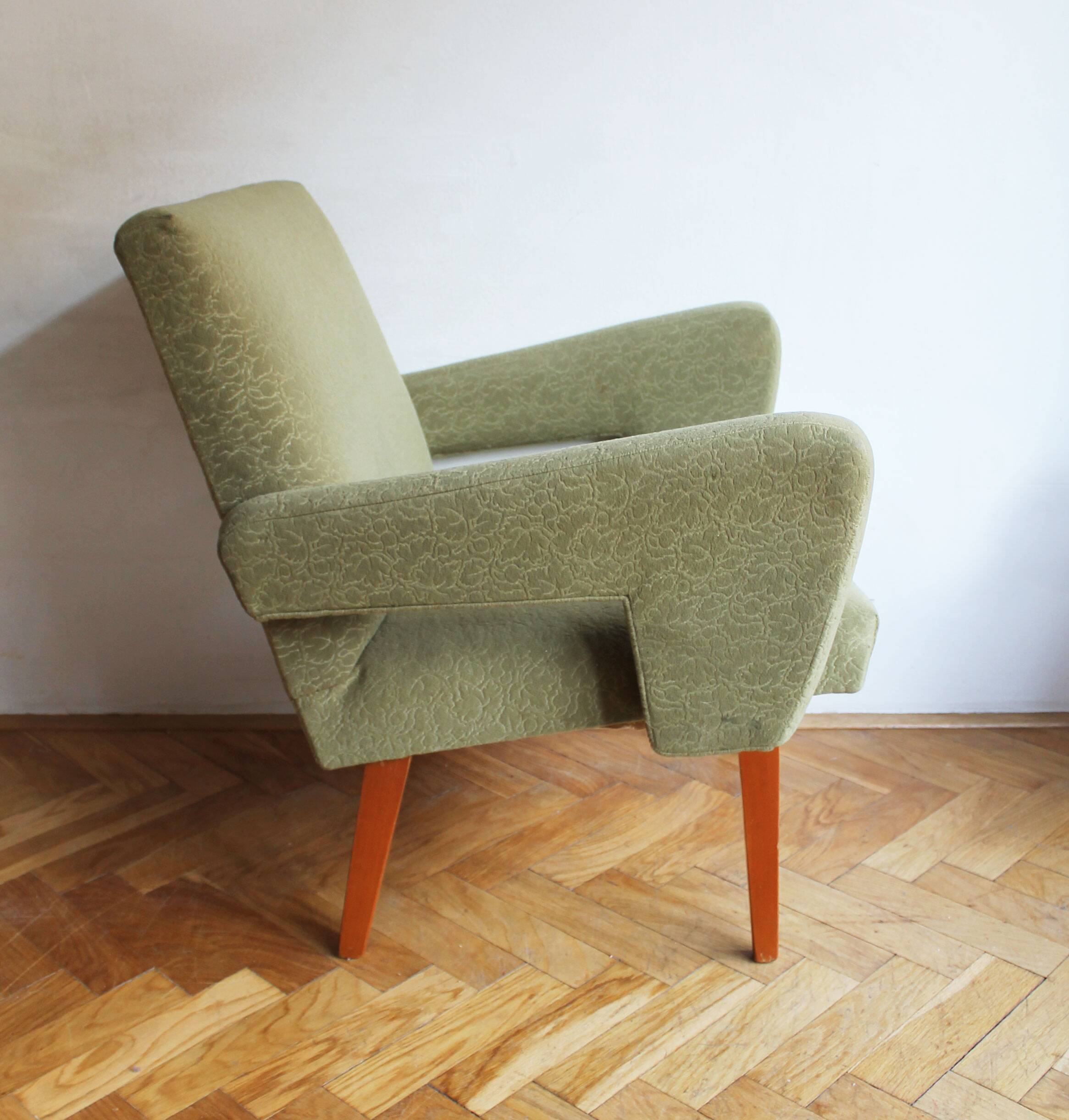 Pair of 1960s Mid Century Armchairs