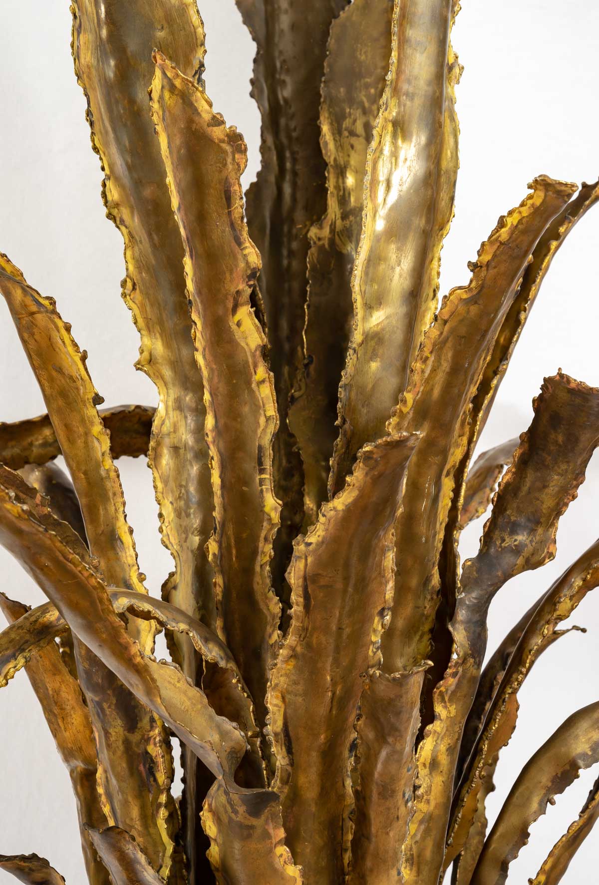 Bruni brass floor lamp, twentieth century