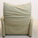 Maralunga Leather Lounge Chair by Vico Magistretti for Cassina, Italy