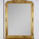 Important gilded wooden mirror, Louis XV style – first part of the 19th century