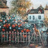 Tableau "un impressionniste peignant"