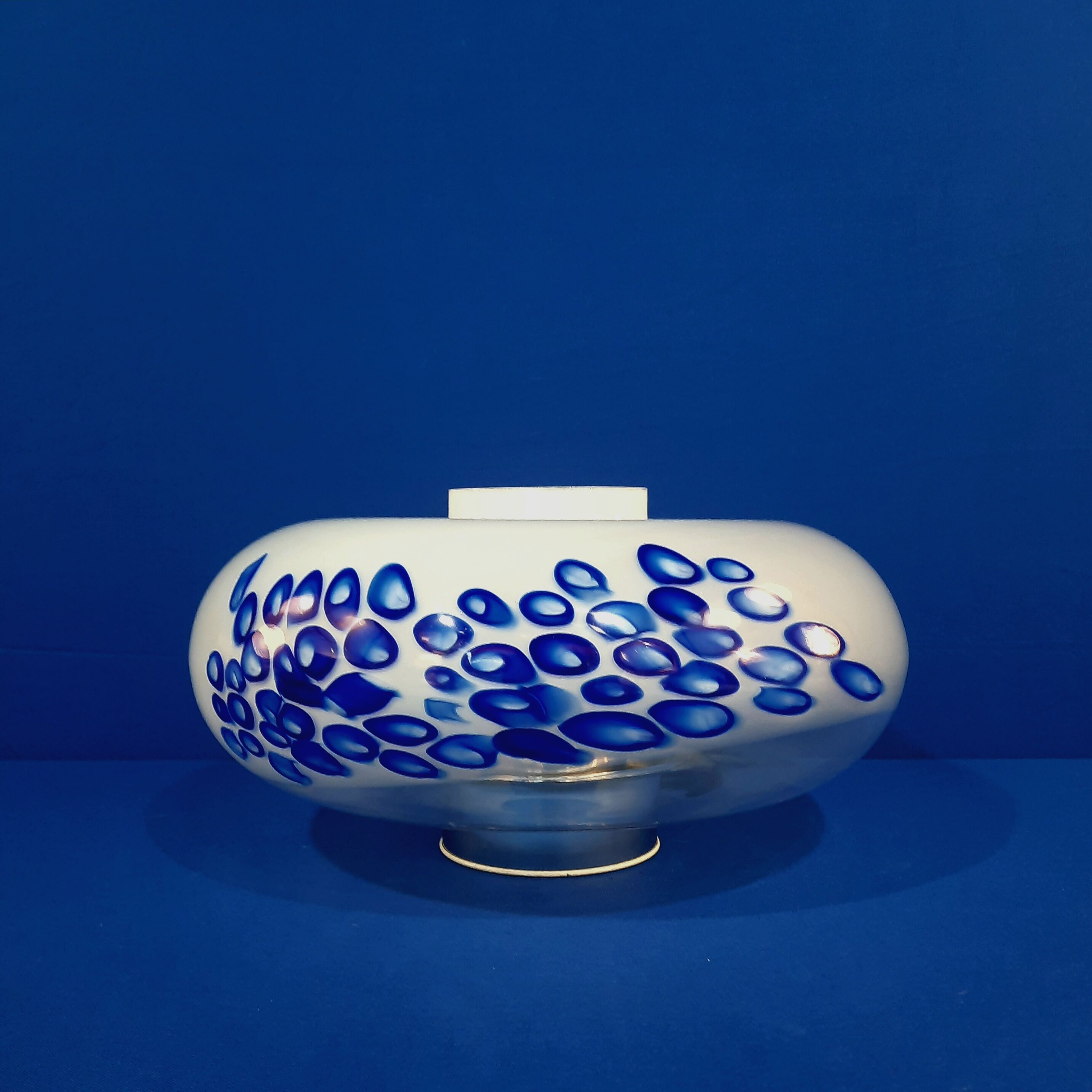 Murano glass table lamp Angelo Brotto by Esperia Circa 1970