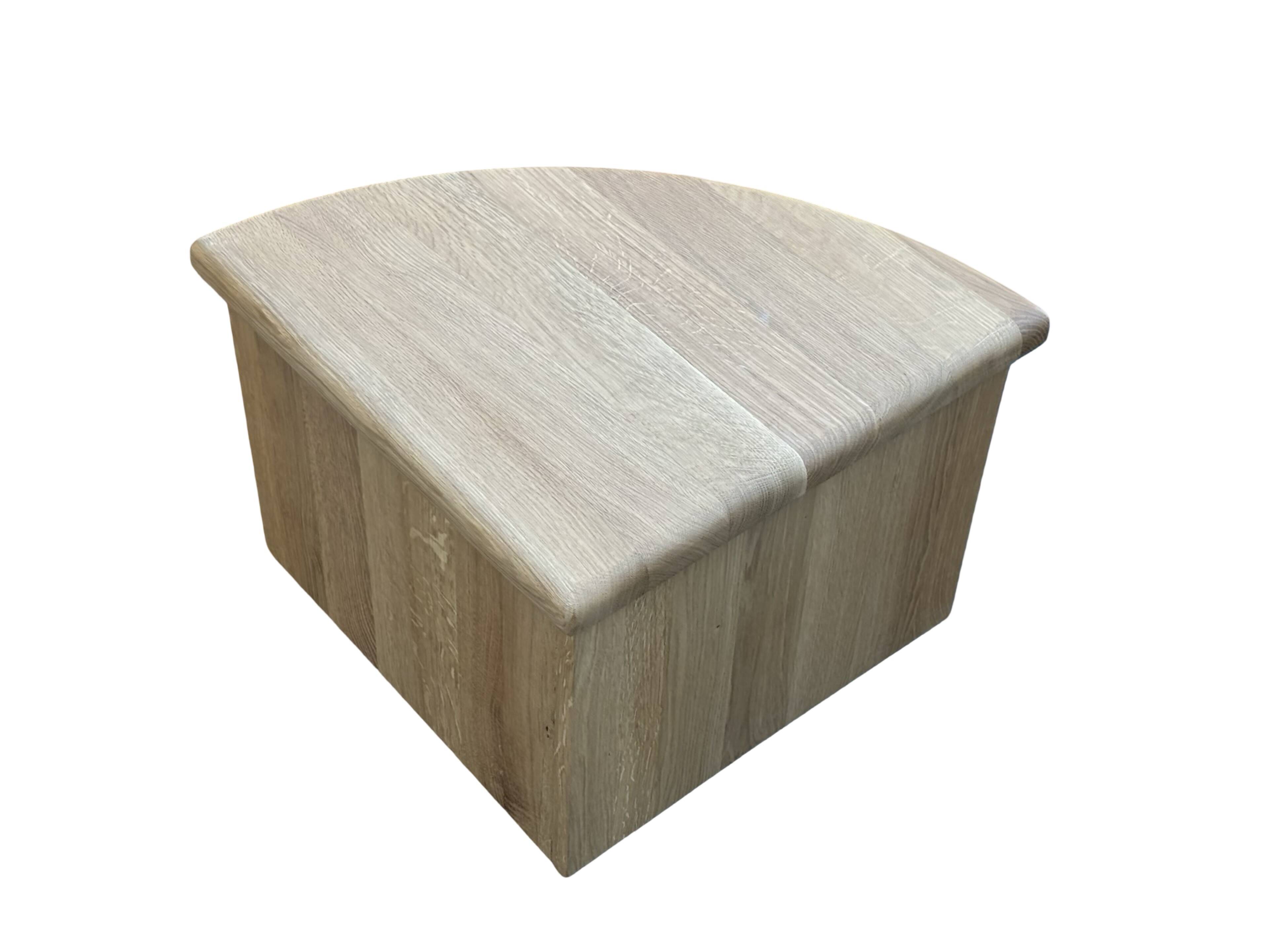 Vintage coffee table with side tables 80s design