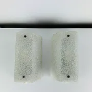 Paire d’appliques Perspex des années 60, vintage