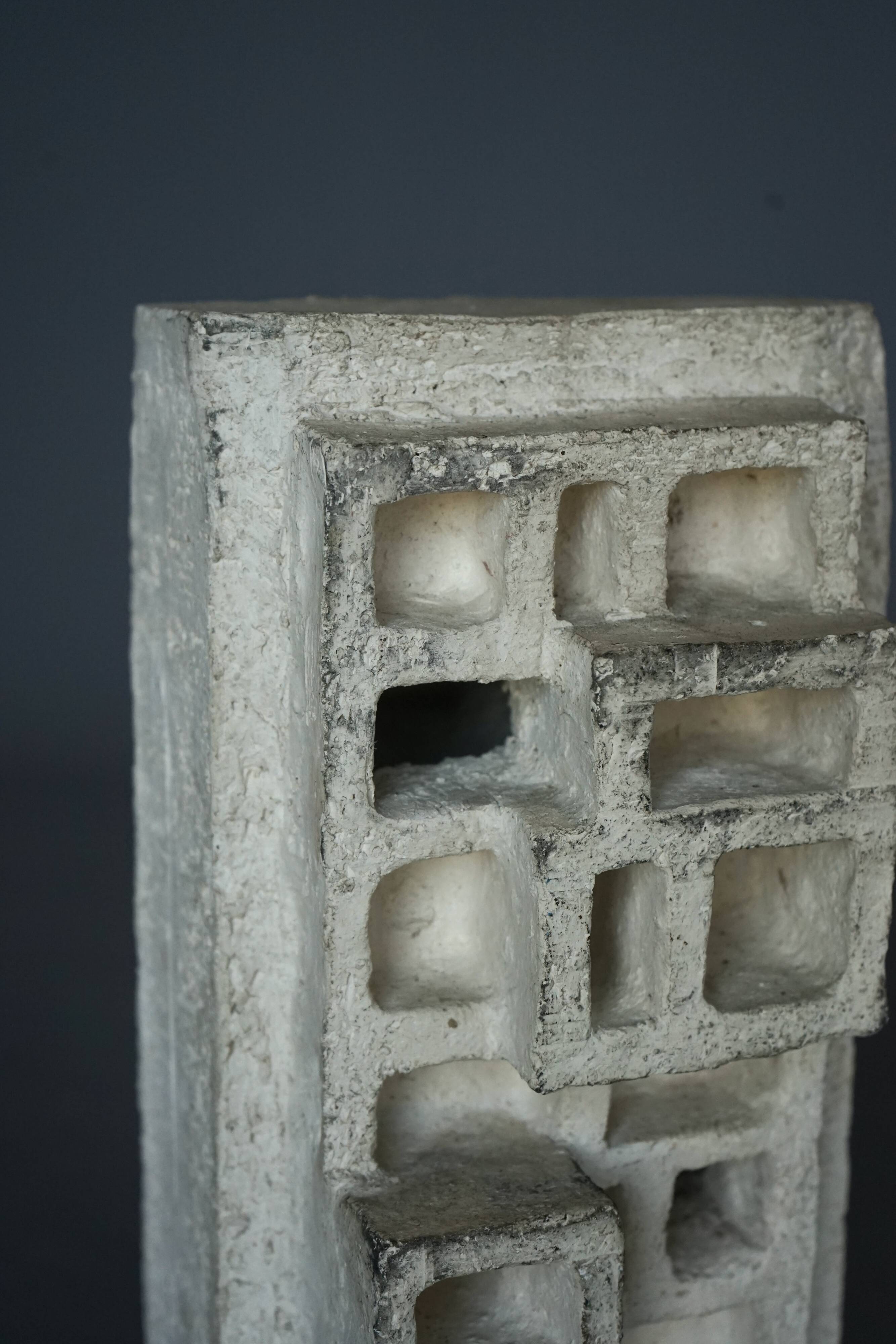 Brutalist Architectural Abstract Sculptures. 1960s