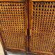 Vintage rattan shelf