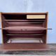 Two-color shoe furniture from the 50s with compass feet