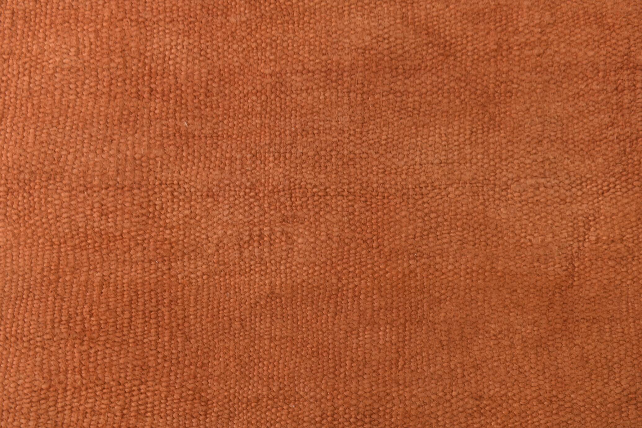 2x8 Brunt Orange Vintage Runner Rug, 52x234Cm