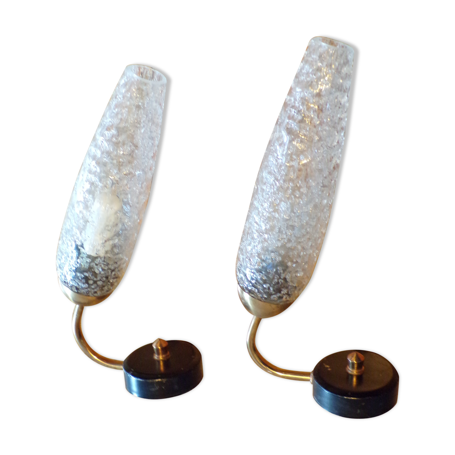 Pair of wall lamps 1950-60