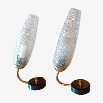Pair of wall lamps 1950-60