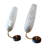 Pair of wall lamps 1950-60