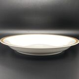 Hollow plates Limoges gold border