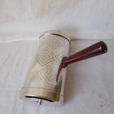 Art deco-style silver metal table crumb picks