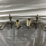 Dutch style applique pair 2 lights