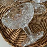 Crystal dessert cups