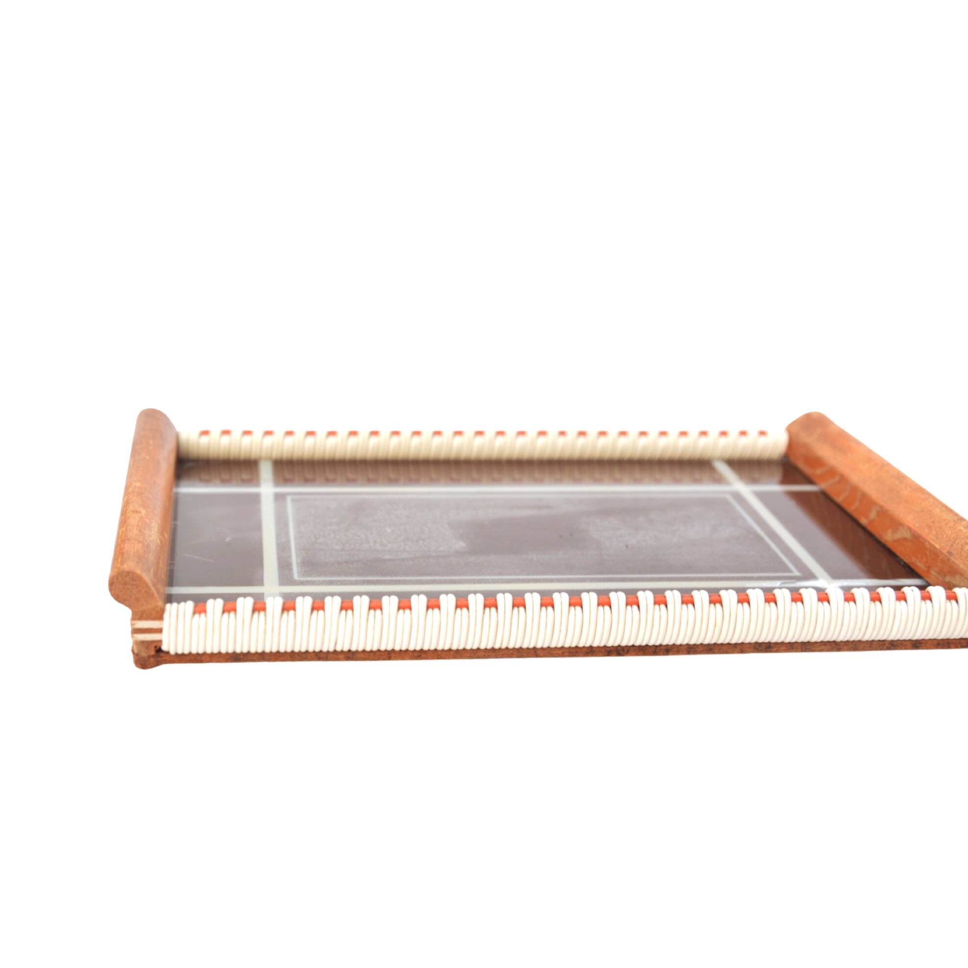 Breakfast tray, Holzsieb BT Wasungen, Germany, 1960s.