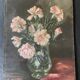 Huile sur bois bouquet