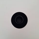 Black wrought iron candlestick