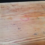 Table pliante en bois brasserie-guinguette , 6/8 couverts