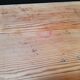 Folding table in wood brewery-guinguette, 6/8 cutlery