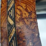 Oval mirror wood and gilding