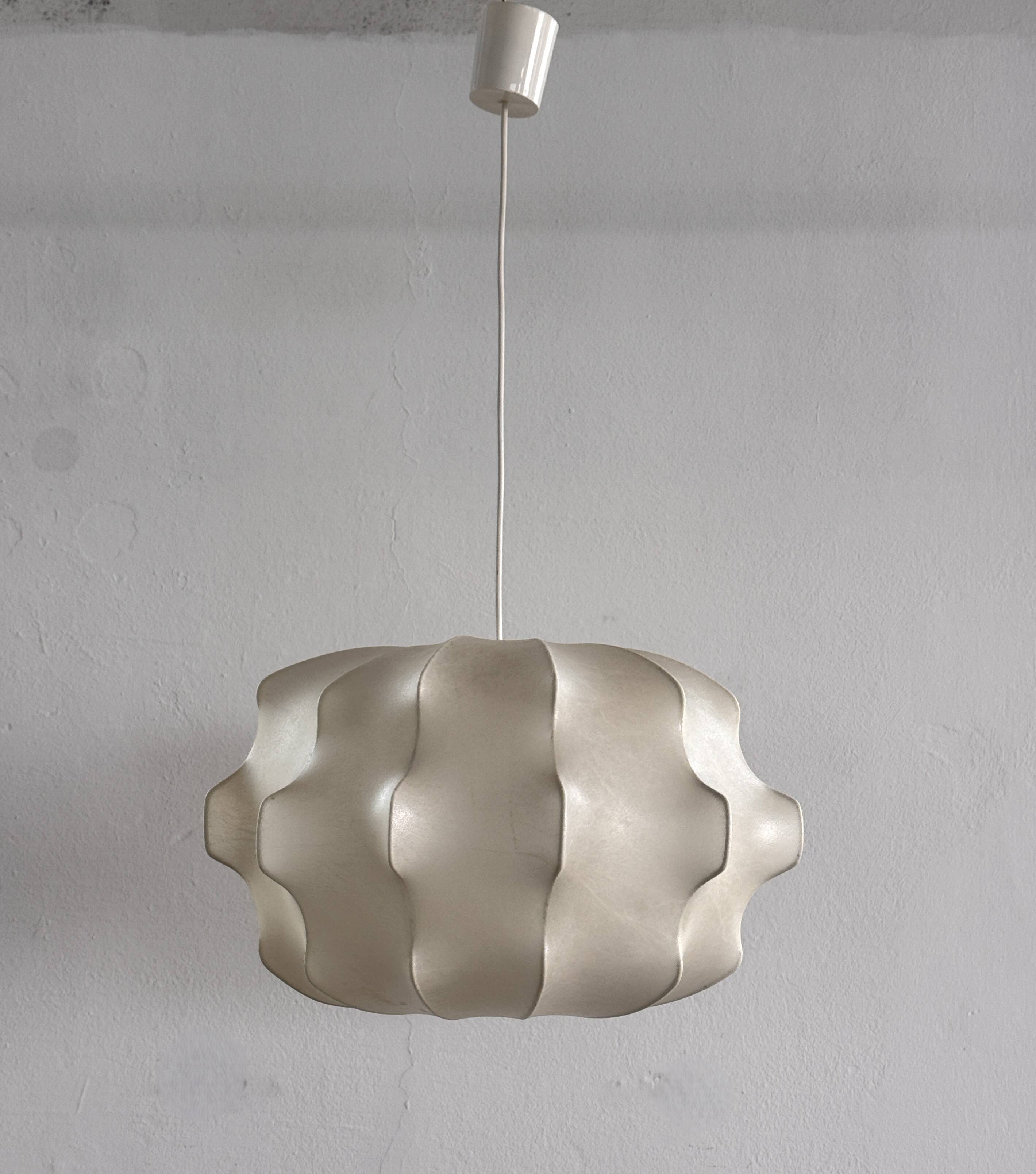 "Cocoon" Midcentury Chandelier by Friedel Wauer for Goldkant, 1960s