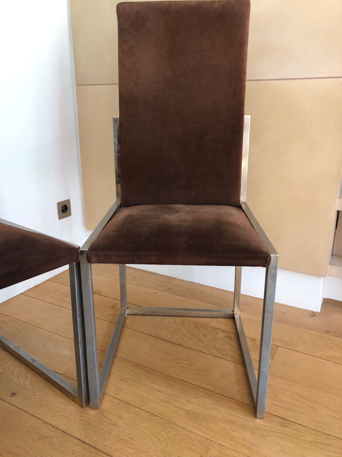 Set de 4 chaises vintage 70s