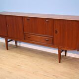 Rare Dutch sideboard in teak by Louis van Teeffelen for Wébé, 1960s