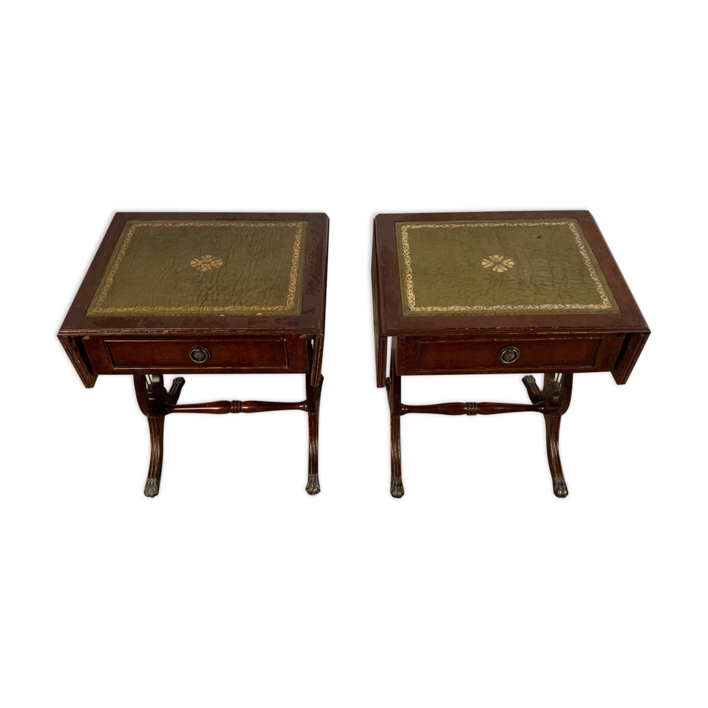 A pair of  side tables, 1950s