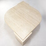 Mid-Century Italian Travertine Coffee Table, 1980's