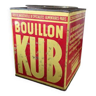 Ancienne boite kub or vintage