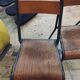 Authentique chaise d'école Stella